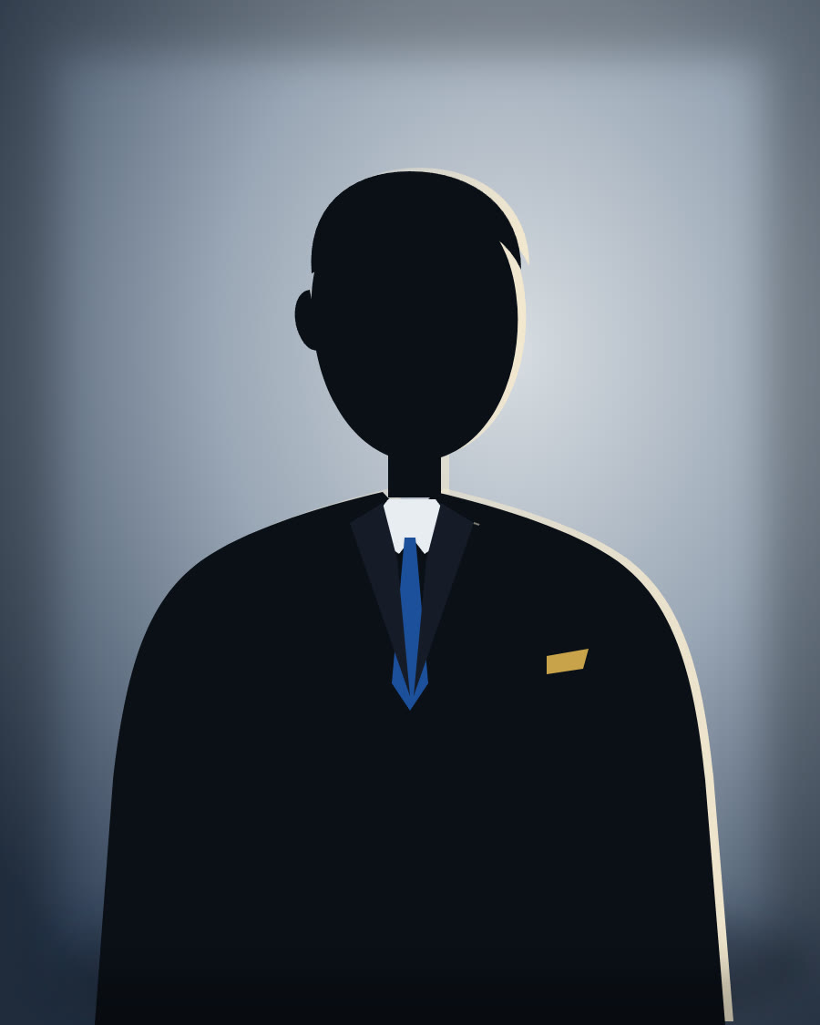 Retrato ilustrativo do profissional